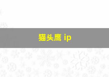 猫头鹰 ip